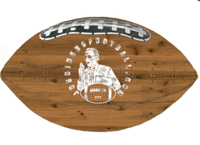 9" Soft - Soft Touch Football - Knotted Oak - 9" (Ships 12/2025)